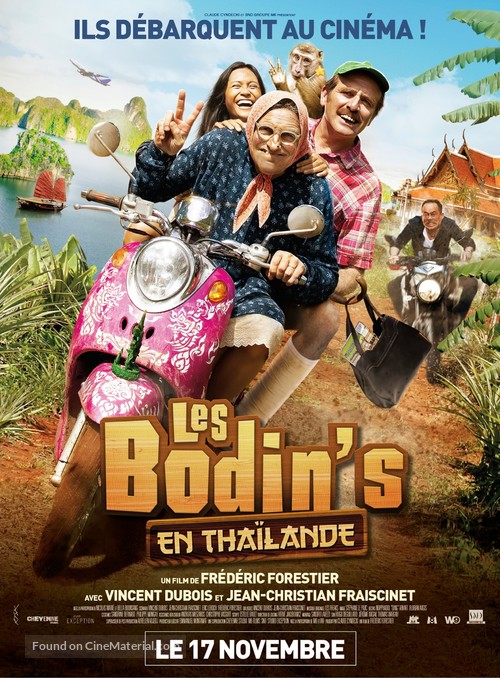 Les Bodin&#039;s en Tha&iuml;lande - French Movie Poster