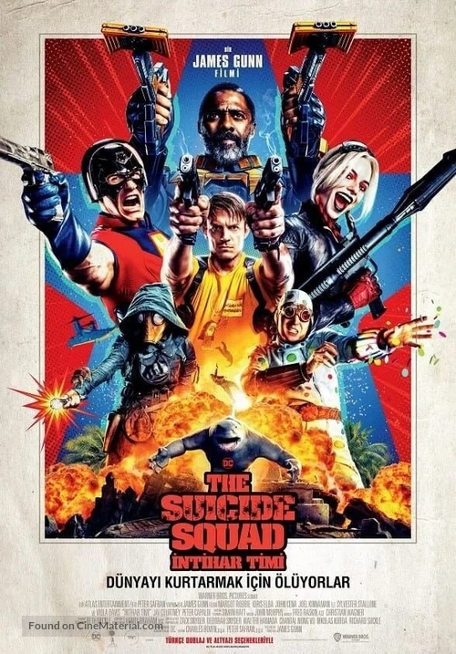 The Suicide Squad - Turkish Movie Poster