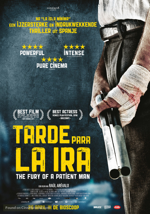 Tarde para la ira - Belgian Movie Poster