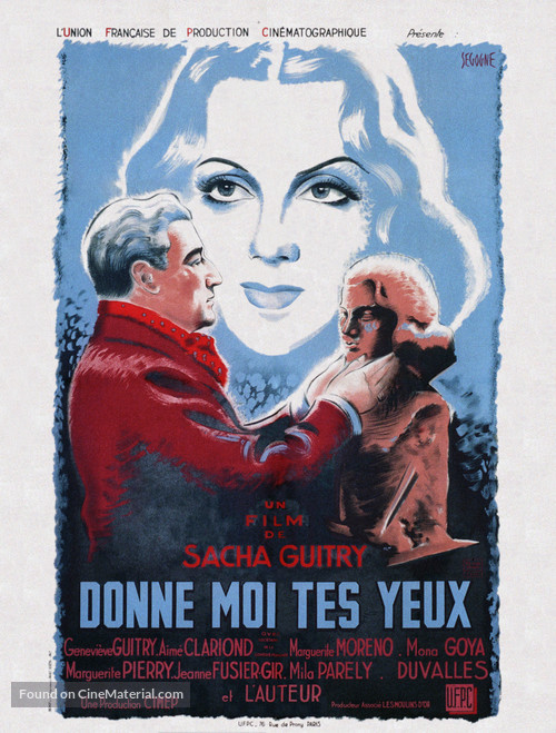 Donne-moi tes yeux - French Movie Poster