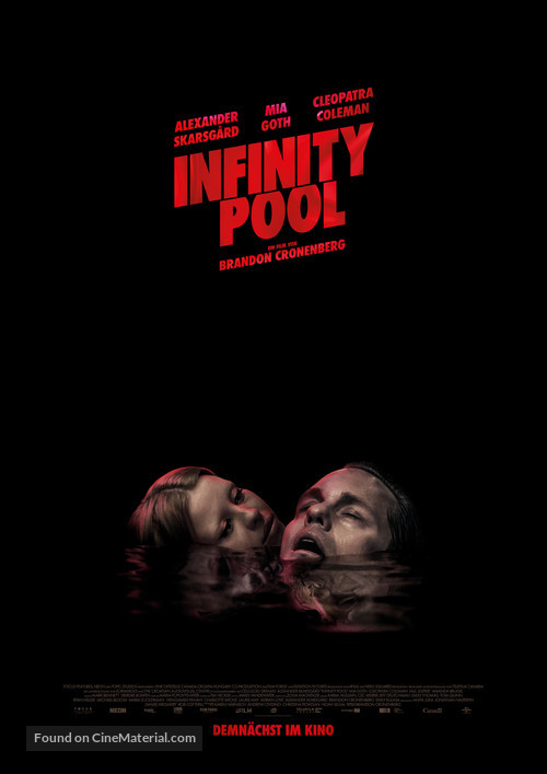 Infinity Pool - German Movie Poster
