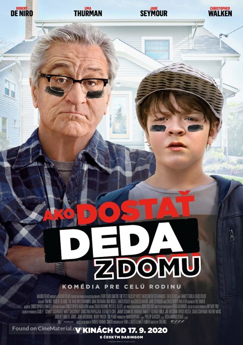 The War with Grandpa - Slovak Movie Poster