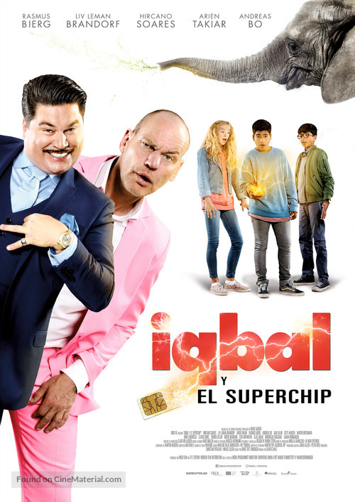 Iqbal &amp; superchippen - Spanish Movie Poster