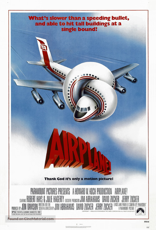 Airplane! - Movie Poster
