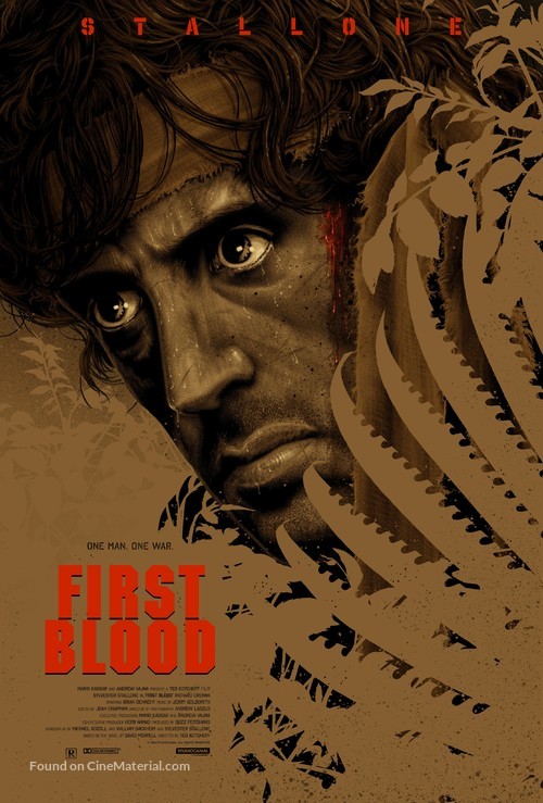 First Blood - British Movie Poster