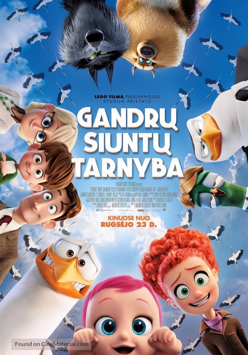 Storks - Lithuanian Movie Poster