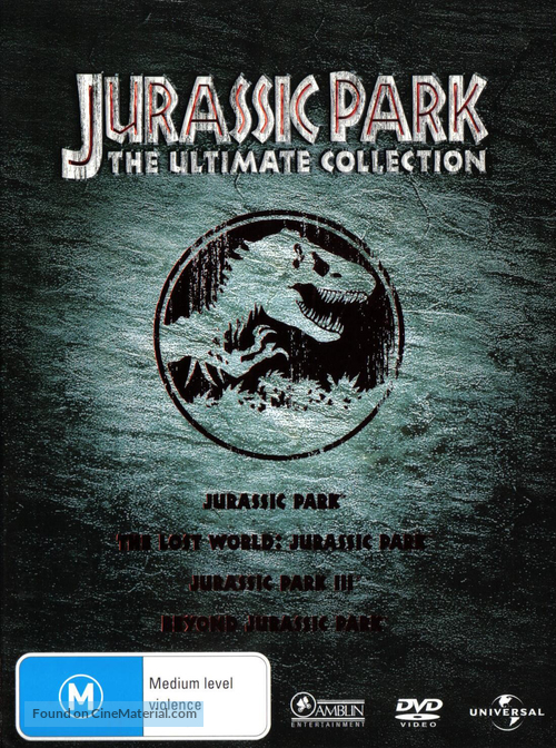 Beyond Jurassic Park - Australian DVD movie cover