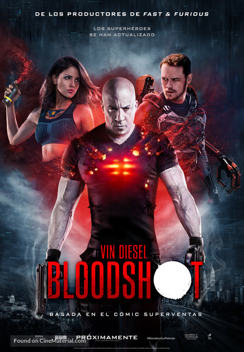 Bloodshot - Spanish Movie Poster