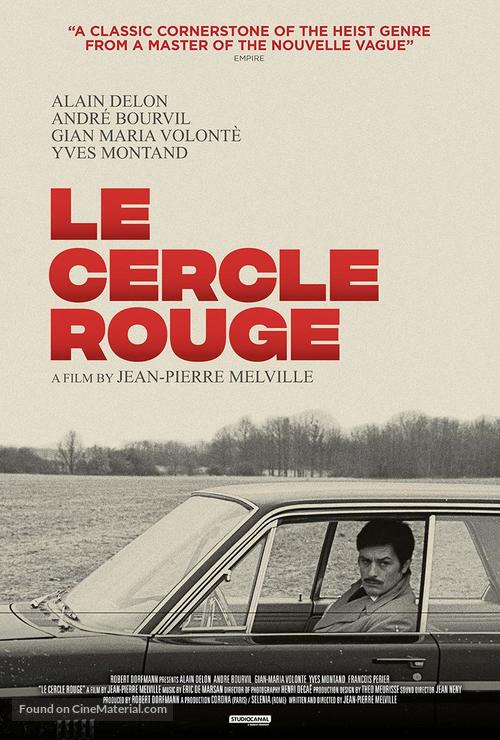 Le cercle rouge - British Movie Poster