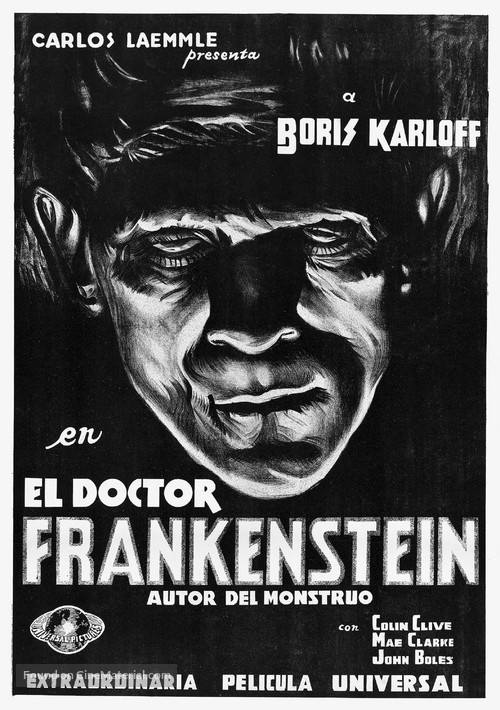 Frankenstein - Spanish Movie Poster