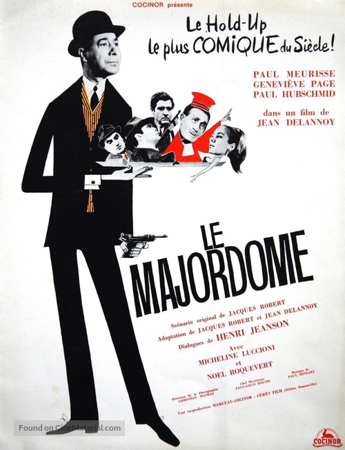 Le majordome - French Movie Poster