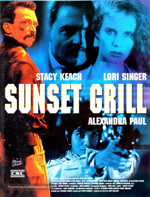 Sunset Grill - French DVD movie cover