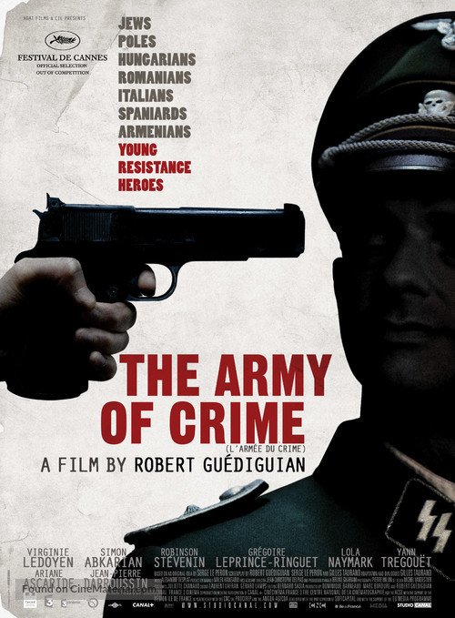 L&#039;arm&eacute;e du crime - British Movie Poster