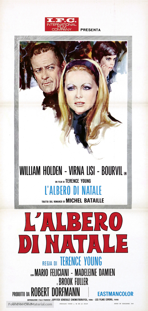 L&#039;arbre de No&euml;l - Italian Movie Poster