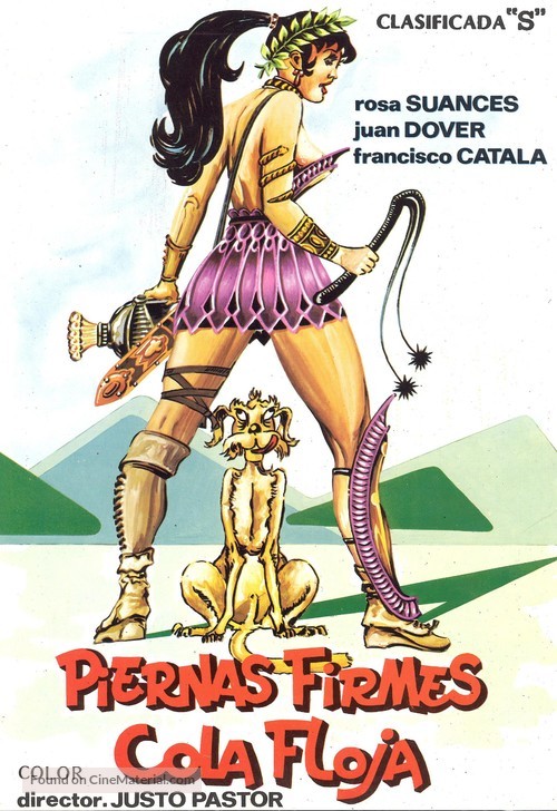 Piernas firmes, cola floja - Spanish Movie Poster