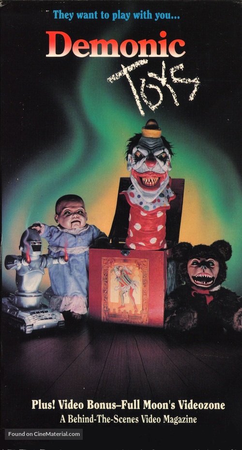 Demonic Toys - VHS movie cover