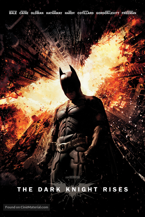 The Dark Knight Rises - Movie Cover