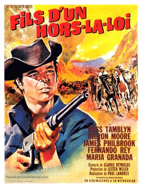 Son of a Gunfighter - French Movie Poster