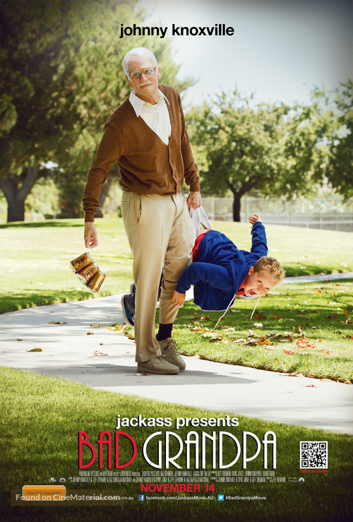 Jackass Presents: Bad Grandpa - Australian Movie Poster