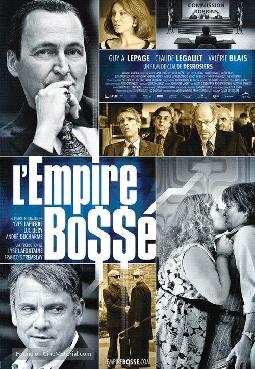 L&#039;Empire Bo$$&eacute; - Canadian Movie Poster
