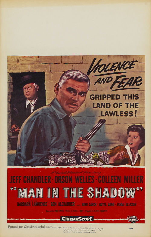 Man in the Shadow - Movie Poster