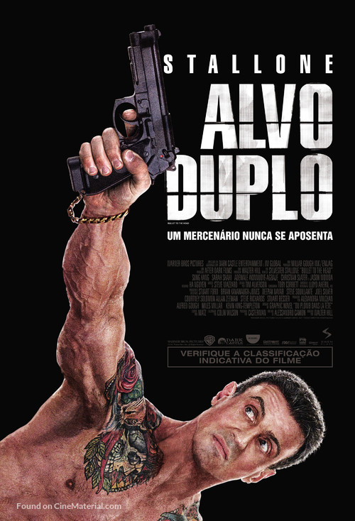 Bullet to the Head - Brazilian Movie Poster