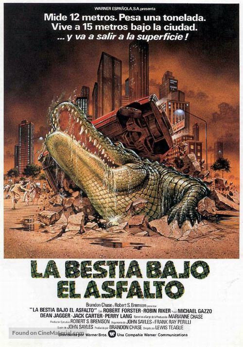 Alligator - Spanish Movie Poster