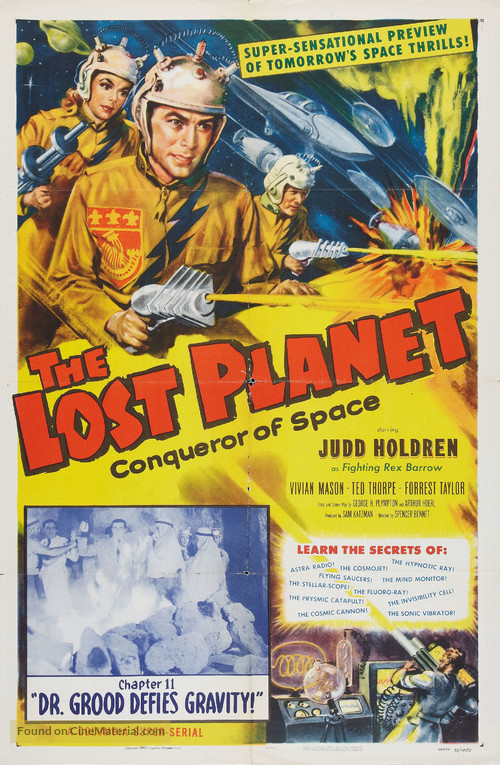 The Lost Planet - Movie Poster