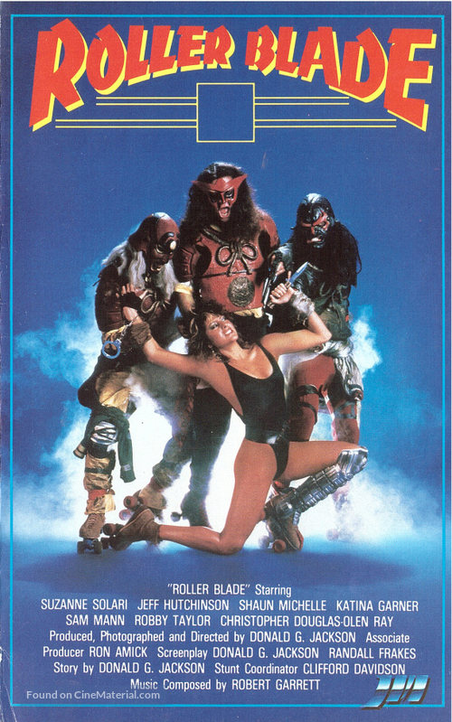 Roller Blade - Finnish VHS movie cover