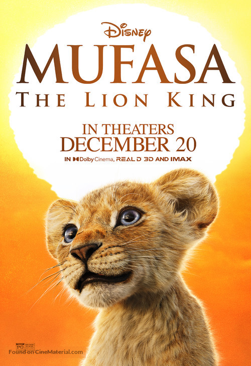 Mufasa: The Lion King - Movie Poster