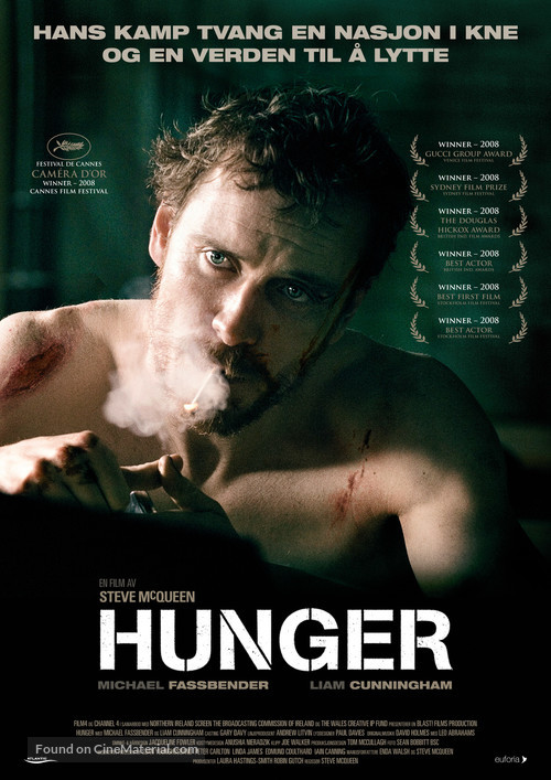 Hunger - Norwegian Movie Poster