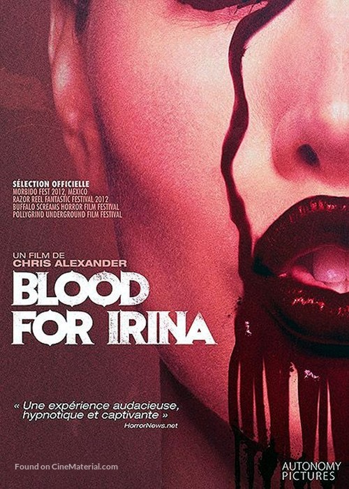 Blood for Irina - French DVD movie cover