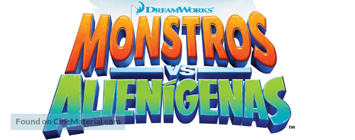 Monsters vs. Aliens - Brazilian Logo