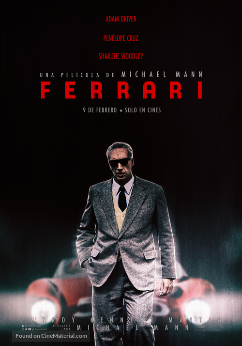 Ferrari - Spanish Movie Poster