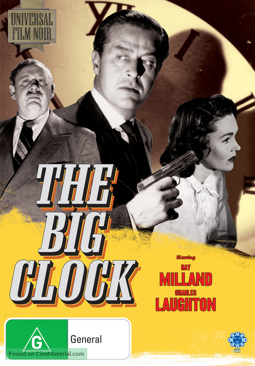 The Big Clock - Australian DVD movie cover