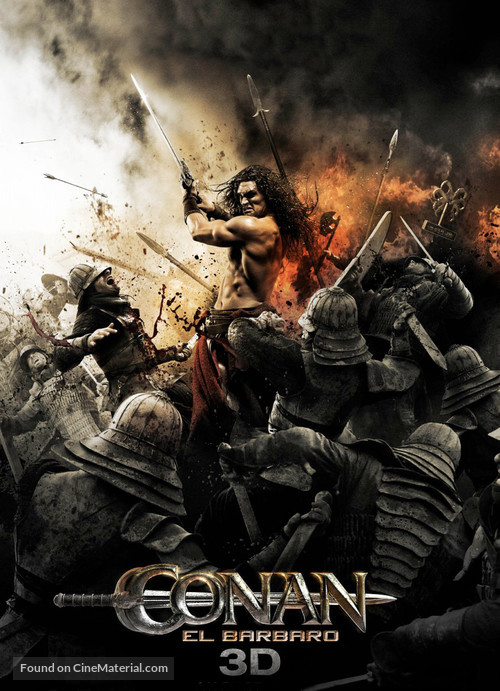 Conan the Barbarian - Uruguayan Movie Poster