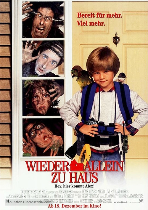 Home Alone 3 - German Movie Poster