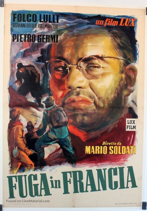 Fuga in Francia - Italian Movie Poster