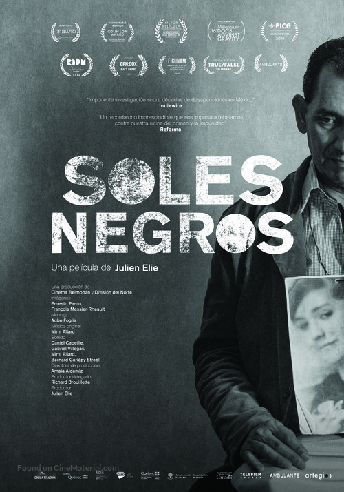 Soleils Noirs - Mexican Movie Poster