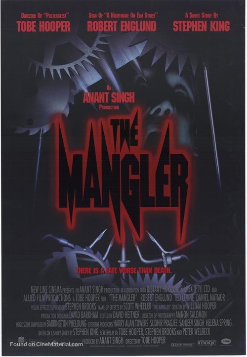 The Mangler - Movie Poster