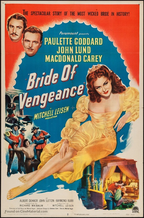 Bride of Vengeance - Movie Poster