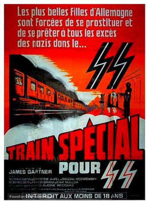 Train sp&eacute;cial pour SS - French Movie Poster