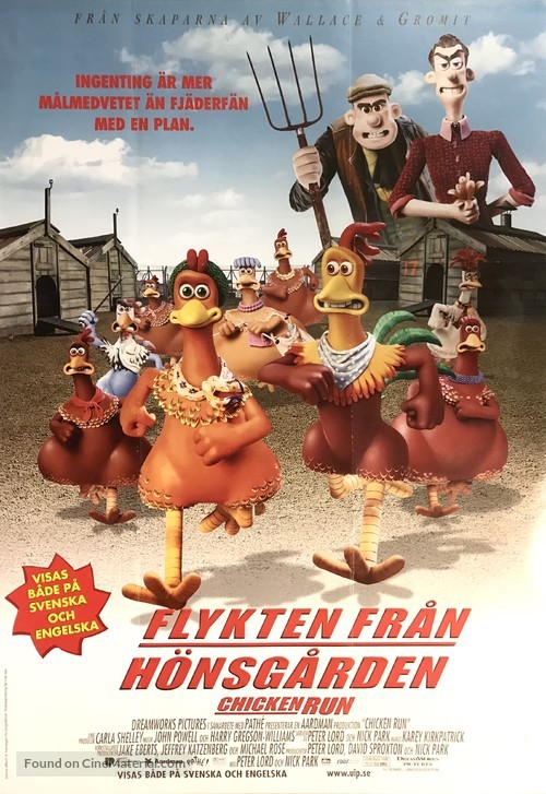 Chicken Run - Swedish Movie Poster