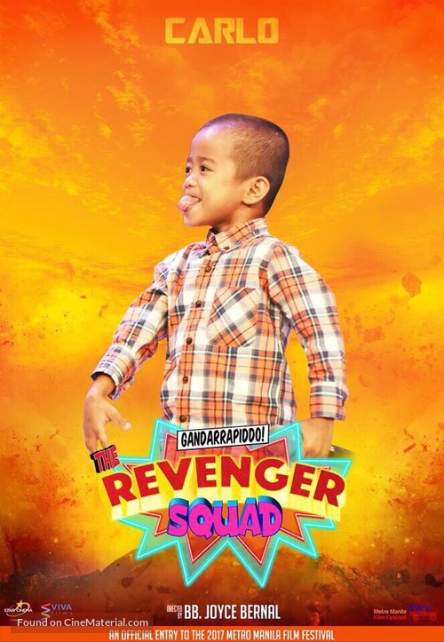 Gandarrappido!: The Revenger Squad - Philippine Movie Poster