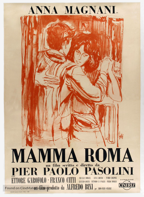 Mamma Roma - Italian Movie Poster