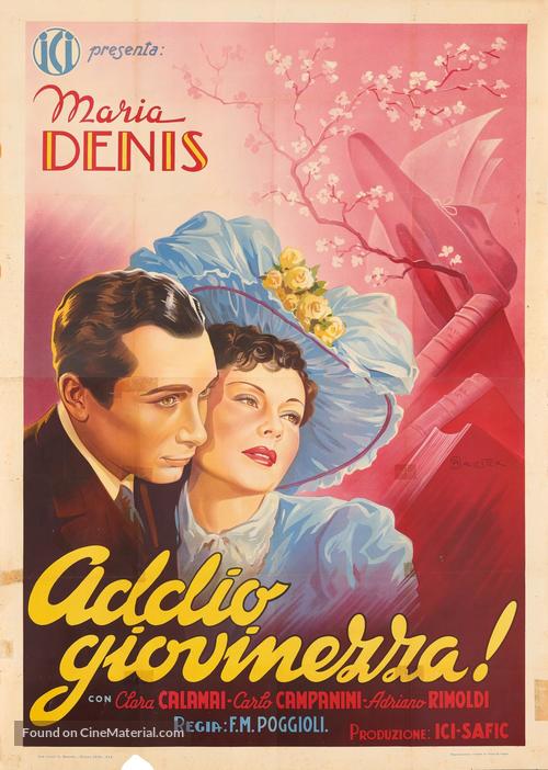 Addio, giovinezza! - Italian Movie Poster