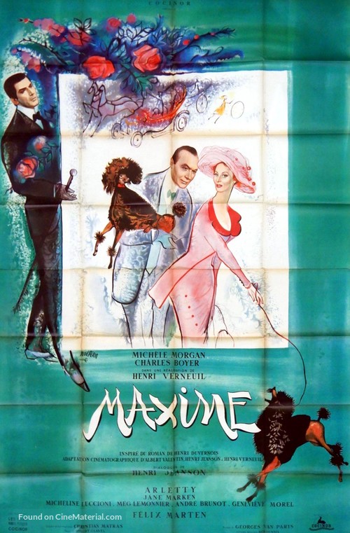 Maxime - French Movie Poster