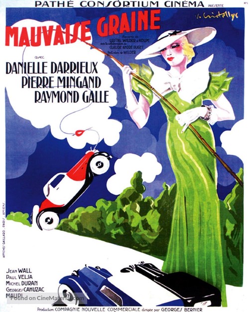 Mauvaise graine - French Movie Poster
