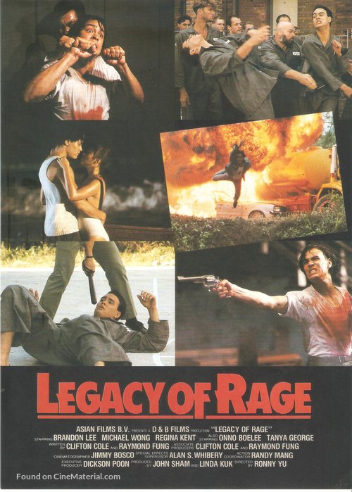 Legacy Of Rage - Movie Poster