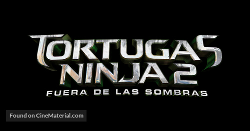 Teenage Mutant Ninja Turtles: Out of the Shadows - Mexican Logo